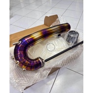 HONDA CIVIC FE S-PERFORMANCE 76MM TITANIUM TURBO INLET PIPE