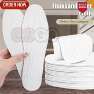 GG Melaleuca Cloth Wormwood Foot Acupressure Insole / Unisex Orthopedic Running Shoe Pad / Deodorant