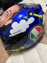 AGV K-3 ROSSI 鬼臉 絕版安全帽L號