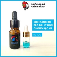 Thuốc gà đá tăng bo Casino xanh chai chiết nhỏ 1cc - Nhập khẩu Mexico chính hãng