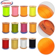 【VOGZONE】70D Fly Tying Thread Fluorescent Fly Body Tying Material For Fly Fishing Hook