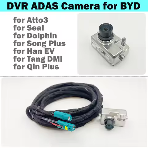 HICAMRUI For BYD Dolphin Seal Act 3 Atto 3 Yuan Song Tang Ev DVR Dash Cam ADAS add Recorder Camera O
