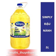 Dầu Ăn Simply Đậu Nành 5L