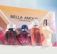 BELLA AMOUR 4 IN 1 PERFUME  GIFT SET FOR WOMEN