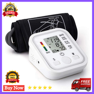 Portable USB Powered Automatic Digital Blood Pressure Monitor, Digital Upper Arm Automat Electric Blood Pressure Meter Machine Heart Rate Pulse Meter