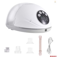 (andoer)Hands Free Breast Pump with 4 Modes 12 Levels Auto Stop Wearable Breast Pump BPA-free Safe D