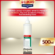 LUKAS Gesso Studio 500ml German Quality Acrylic Gesso