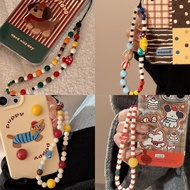 Colorful chain phone case hanging rope personalized ins dopamine pendant