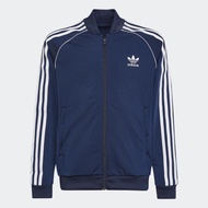 adidas ไลฟ์สไตล์ เสื้อแทรคแจ็คเก็ต Adicolor SST เด็ก สีน้ำเงิน HK0298