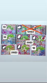 星光樂園卡 pripara 法露露 細卡頭飾卡朋友卡