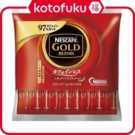 Japan Nestle Japan Nescafe Gold Blend Decaffeinated/Stick coffee/Stick coffee with deep flavor/flavorful aroma SS