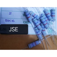 2 WATT 5K6 OHM RESISTOR CONTENTS 10 PCS