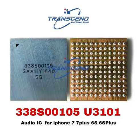 2-100PCS 338S00105 Audio CODEC IC U3101 U3500 for iphone 7 7plus 6S 6SPlus chipset