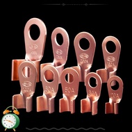 POP 10pcs/pack OT Cable Connector Kit, OT Type Bolt Hole OT Wire Nose Terminal Crimp, Durable Copper