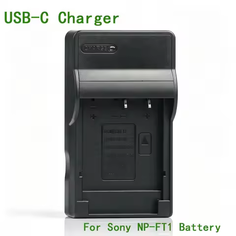 NP-FT1 USB-C Battery Charger for Sony DSC-L1 DSC-M1 DSC-M2 DSC-T1 DSC-T3 DSC-T5 DSC-T9 DSC-T10 DSC-T