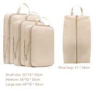 4Pcs Set Travel Storage Bag Compression Luggage Storage Bag/Compression packing cube/Packing Cube/Pa