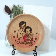 客製化物語小木碟-訂製版