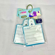 Notepad Die Cut Note Pad 344 We BARE BEARS (Moshi Moshi) ******