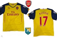 Original Jersey Arsenal Away 2014-2015 Alexis Sanchez