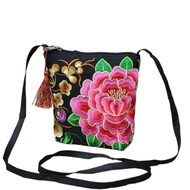 KY&amp; New Ethnic Style Bags Embroidered Bag Embroidery Bag Middle-Aged and Elderly Bucket Bag Women's Mini Bag Phone Cross