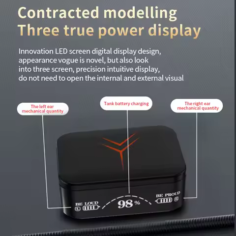TWS M88 Pro Bluetooth Earphones Wireless Sport Headphones Touch Control HiFi 9D Stereo Waterproof In