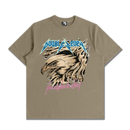 Double 7 Eagle Graphic Tee (Taupe)