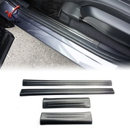 Car Styling Door Welcome Pedal Threshold Bar Cover Trim Strips For Honda Hrv Hr-V Vezel 2021 2022 Door Sill Pad Car Accessories