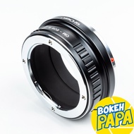 K&F OM-EOS R เมาท์แปลงอแดปเตอร์ สำหรับนำเลนส์ Olympus OM เพื่อใส่กับกล้อง Canon EOS R / Canon EOS RP