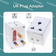 Universal Travel Power Adapter Plug 1 to 3 Splitter 16A / 10A Jack To UK/South Africa Plug Power Con