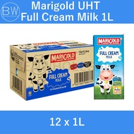 Marigold Full Cream UHT Milk - (12 x 1L) Case/ Case (24 x 200ml)/ (6 x 200ml)