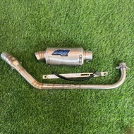 Exhaust dos duck road race .jupiter .vega .supra .smash etc