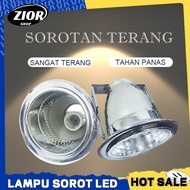 Lampu Downlight Lampu Tanam AdjustableKap Downlight Frame Lampu Plafon 3 Inch 4 Inch 4.5 Inch Lampu 