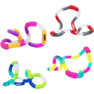 Tangle® Jr. Textured 4-Pack Genuine Tangle Toys Fidget Pack - Textured Fidget Toy Fidgets Pack for K