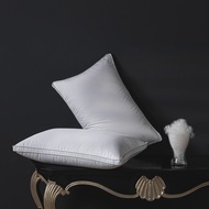 cod60x100 cm Down Sleeping Pillow 95% Goose Down 1200TC Down Proof Instant Rebound