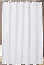 Extra Long Shower Curtain Liner with 84 inches Height x 72" with Metal Grommets (White)