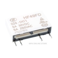 HF-49FD DC24V5A 4P SLIM RELAY