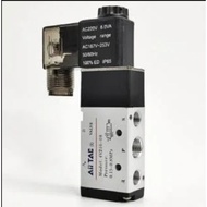 AirTac pneumatic solenoid valve 4V210-08B 24V & 2V025-08 220V