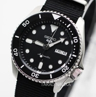 นาฬิกา SEIKO 5 Sports New Automatic SRPD55K3 (ฺ์Black) สายผ้า