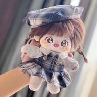 20cm Cotton Doll Clothes Cute Plush Toy Doll Doll Girl Doll Clothes Set 10.20