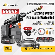 Cordless Water Jet 998VF High Pressure Water Gun Portable Lithium Battery Car Washer with Tool Box