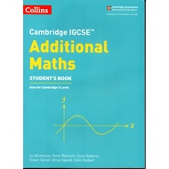 Cambridge IGCSE Additional Maths