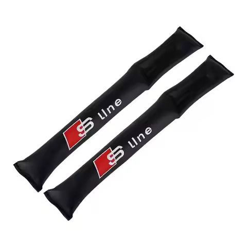 2PCS Car Seat Cushion Gap Filling For Audi A6 C5 C6 C7 C8 A4 B5 B6 B7 B8 B9 S3 S4 S5 Q3 8U Q5 8R Q7 