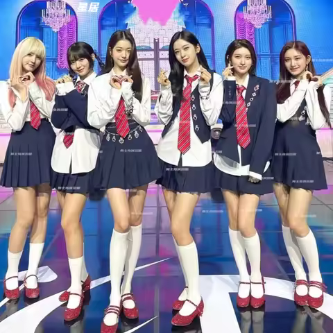 New Kpop Concert Jazz Dance Sling Dress Outfits Performance Costume Women Group Festival Clothes Rav