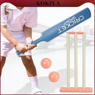 [AlmenclaabMY] Kids Cricket Set Garden Cricket Set Cricket Sports Training Set Stumps Outdoor