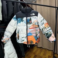 THE NORTH FACE American Version Of 1996 Down Cotton-padded Jacket Mens And Womens Classic Embroidery