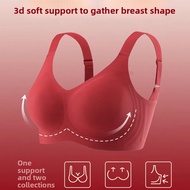 Comfortable Seamless Bra Female 3D Soft Support Upper Support Gather Breast Shape Sexy Breast Plus S