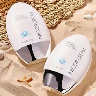 Nicor ครีมกันแดด SPF50 + PA ++++ ป้องกันยูวีเพิ่มโทนสีกันน้ำควบคุมน้ำมันกันแดดยาวนาน