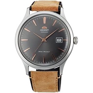 [Powermatic] Orient FAC08003A0 Bambino Version 4 Automatic Grey Dial Leather Men's Watch