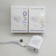 Vivo 80w Charger 80 watt Type C Flash Charger 100% Original