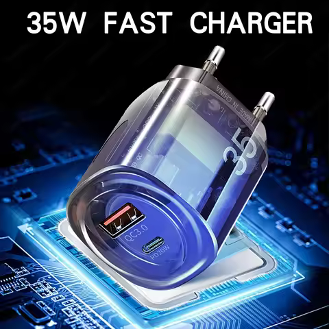 35W USB Type C Charger Fast Charging Phone Charger Power Adapter For iPhone Samsung Xiaomi Huawei Qu